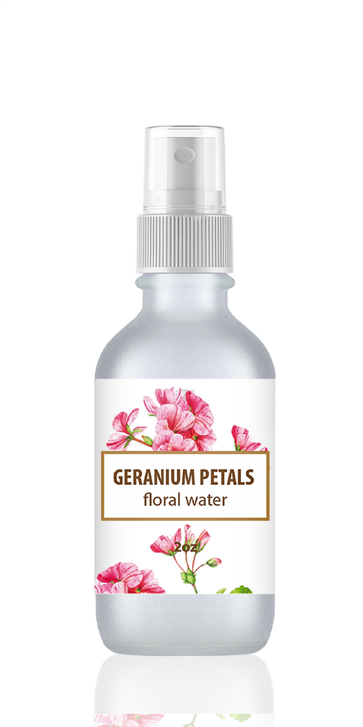 GERANIUM PETAL FLORAL WATER